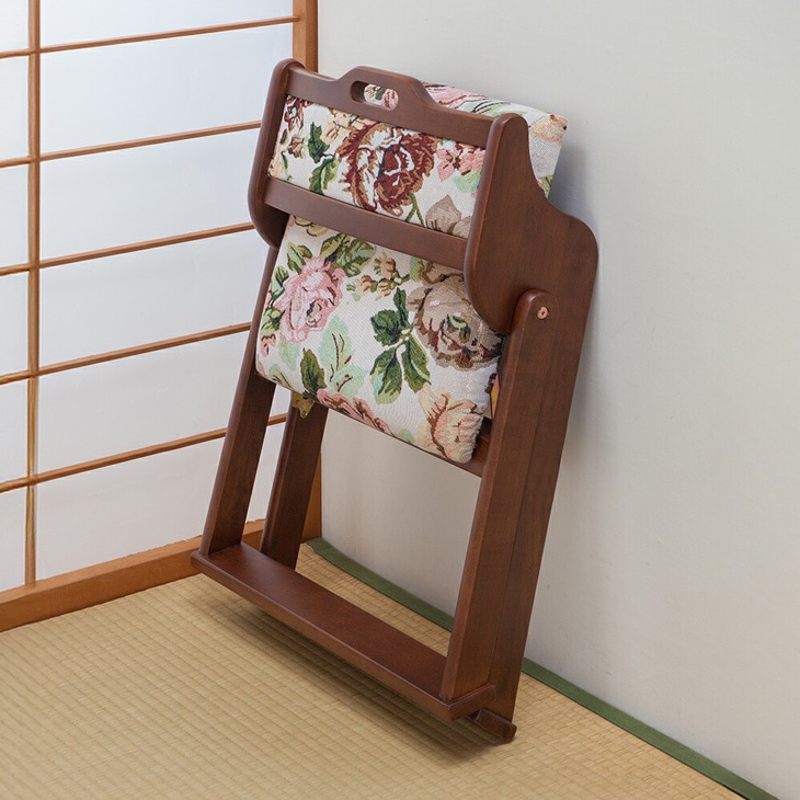 天然木和風折り畳み椅子｜ファミリー・ライフ公式通販