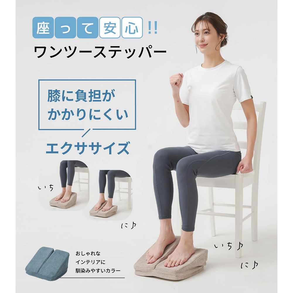 座って安心ワンツーステッパー