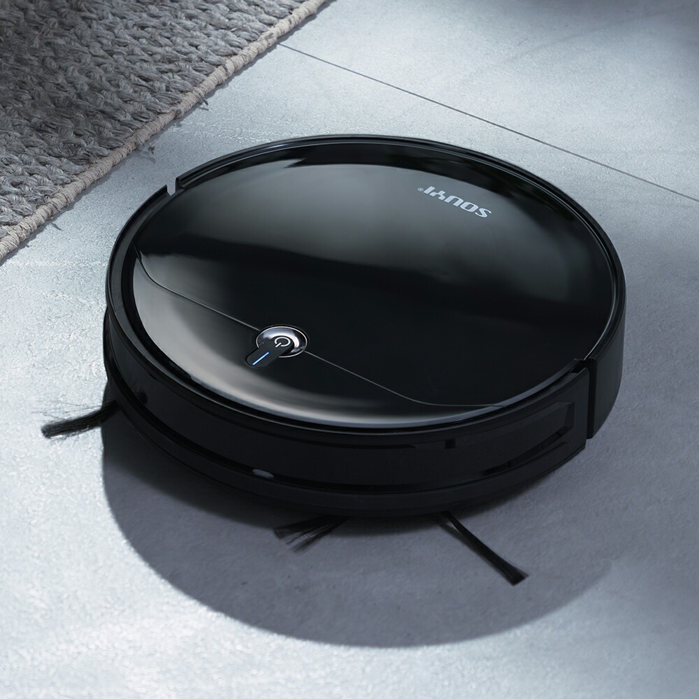 自動収集機能付き ロボット掃除機 ブラック