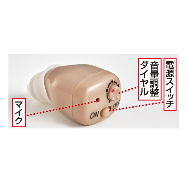 小型充電式集音器 楽天市場】【モバイルタイプ】最新型 みみ太郎 SX-011-2 両耳用