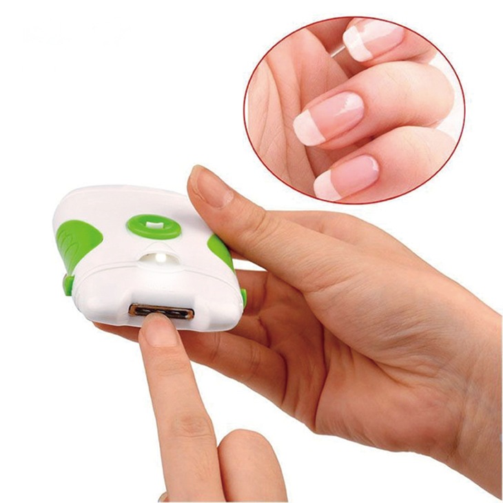 LED付き電動爪削り＋角質ケアローラーセット