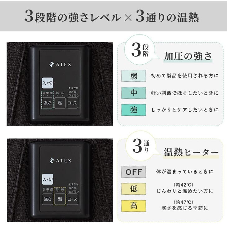 ひざカツマッサージャー AX-HJ225