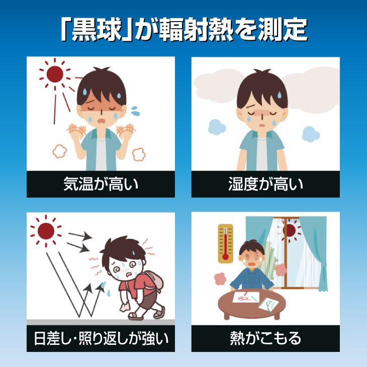 黒球式熱中指数計 HDL-1717