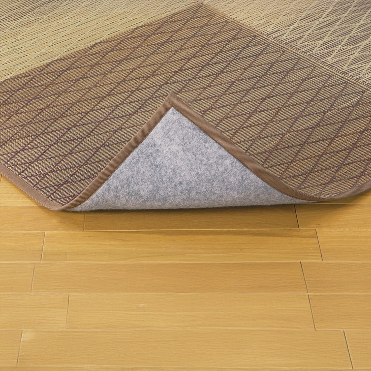 ふっくらい草ラグ FXダイヤ 240×240cm