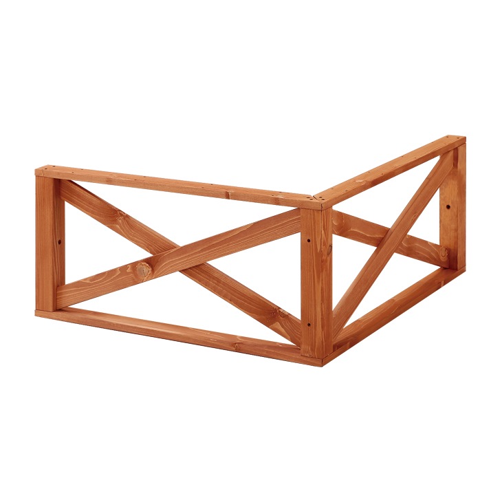 天然木ウッドデッキ5点セット