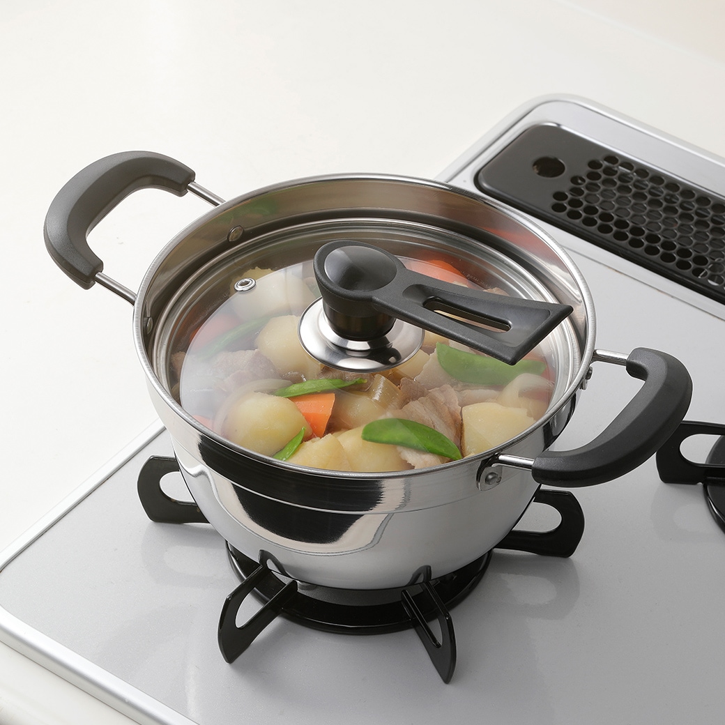 HEALTHY COOK 両手鍋 片手鍋 4個セット HEALTHY COOK 両手鍋 片手鍋 4個セット 【公式通販】