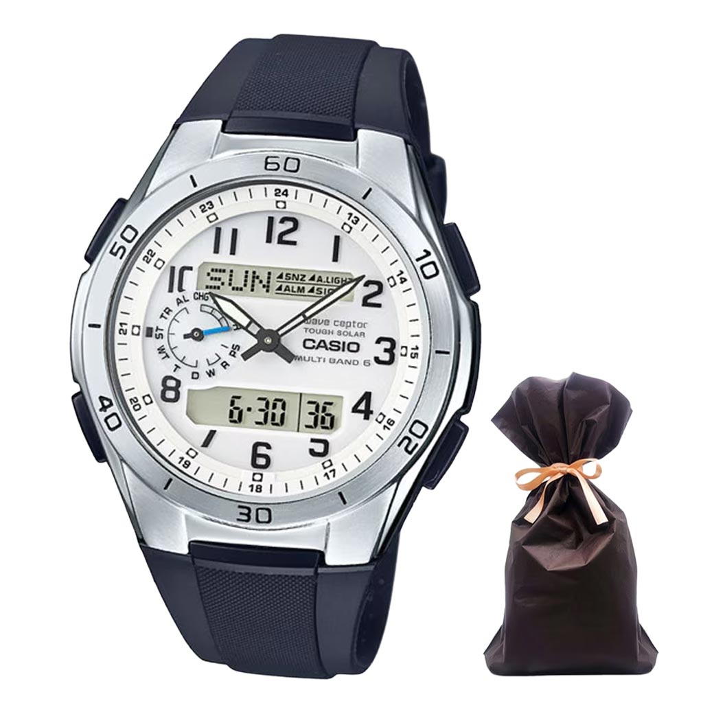 CASIO カシオ メンズ 電波ソーラー 腕時計 ウェーブセプター wave ceptor WVA-M650