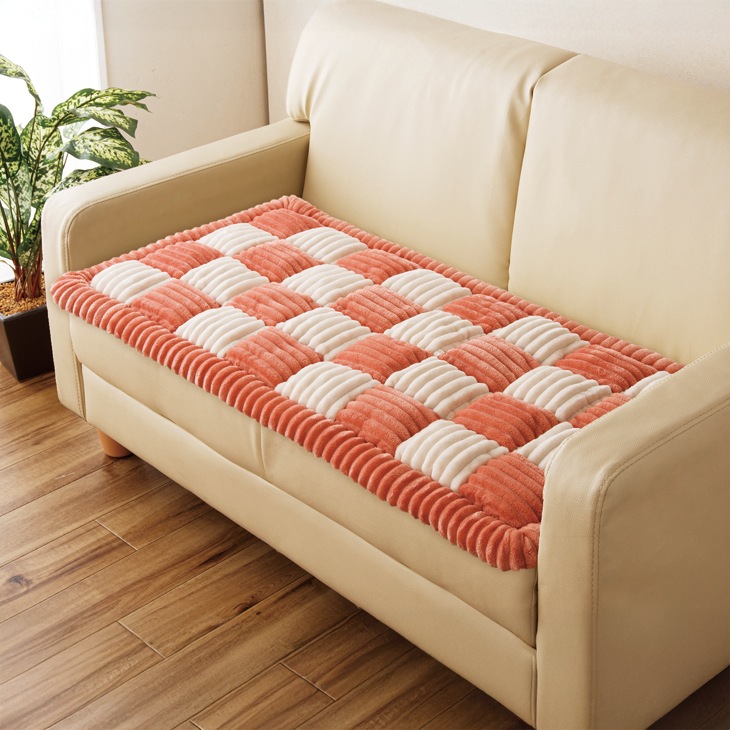 ふんわりぽこぽこソファパッド 2人掛用