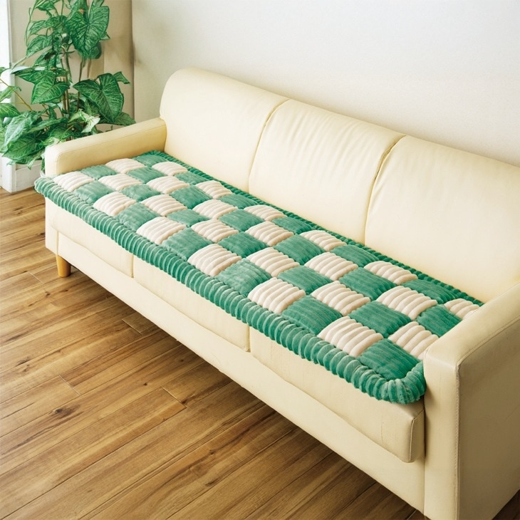 ふんわりぽこぽこソファパッド 2人掛用