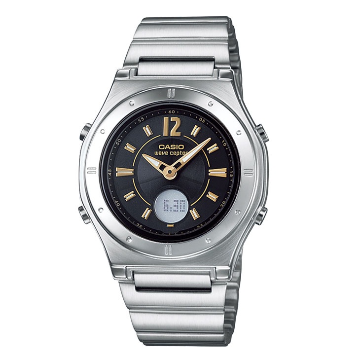 【新品未使用】CASIO ソーラー時計 LWA-M141D-7AJF WAVE（CASIO） 正規品 カシオ 腕時計 ウェーブセプター 電波ソーラー