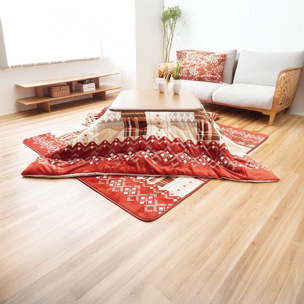 あったかおうちで洗えるこたつ敷布団 正方形｜ファミリー・ライフ公式通販