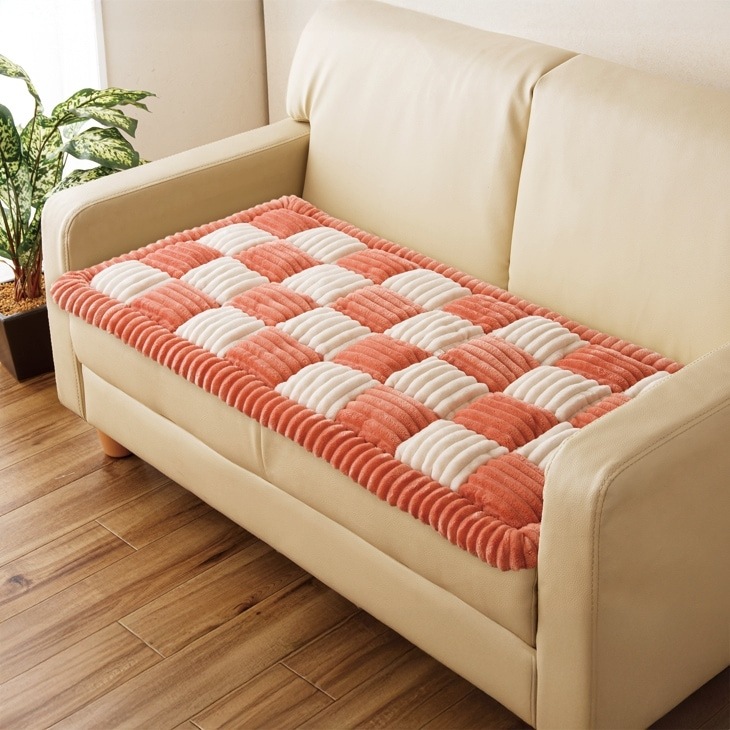 ふんわりぽこぽこソファパッド 3人掛用