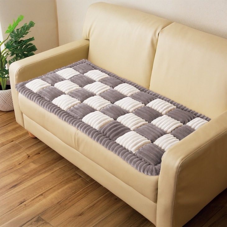 ふんわりぽこぽこソファパッド 3人掛用