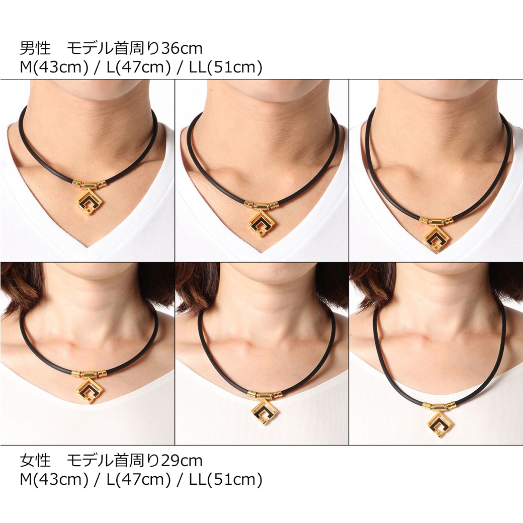 コラントッテ TAOネックレスα ARAN クラシックゴールド×ブラック