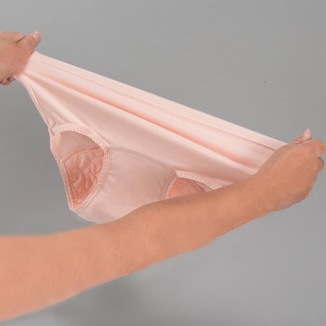 さわやか安心シークレットショーツ 2色7枚組 同サイズ ワイドパットプラス