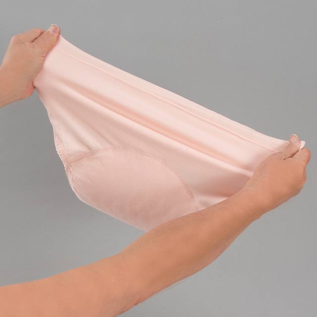 さわやか安心シークレットショーツ 2色7枚組 同サイズ ワイドパットプラス