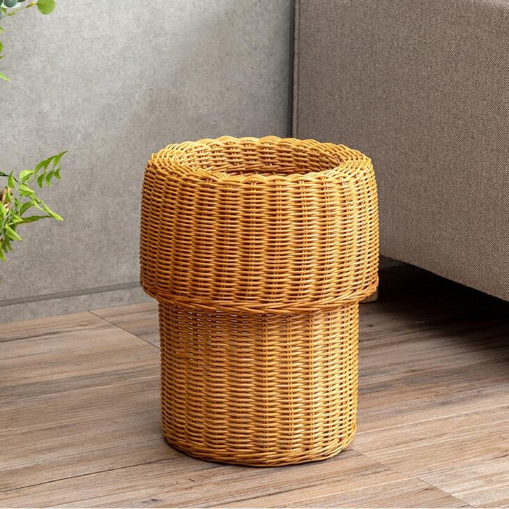 NEWラタンカバー付きダストボックス