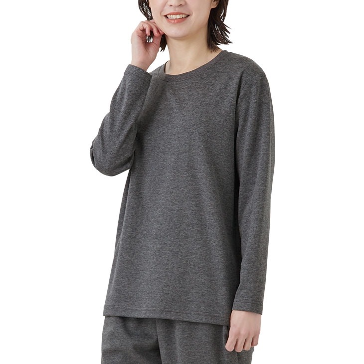 リカバリーウェア レディース 長袖シャツ＋ロングパンツ 上下