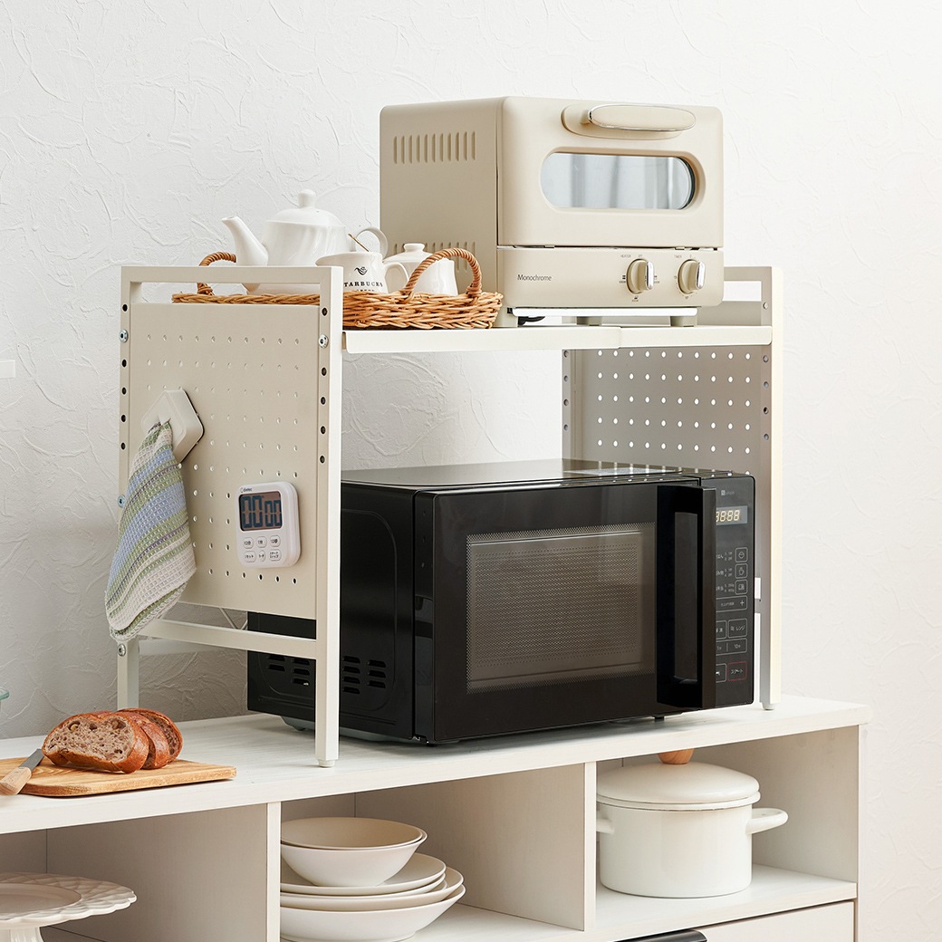 ☆新品・未使用☆キッチン台 楽天市場】山崎実業 tower シンク上伸縮システムラック タワー
