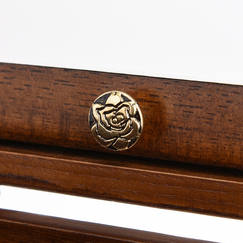 日本製 天然木コスメティックボックス Lサイズ