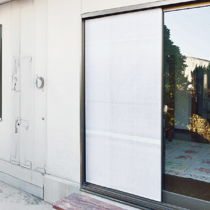 日本製 遮熱簡単アミ戸カバー2枚組