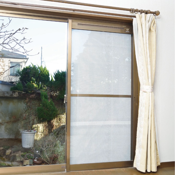 日本製 遮熱簡単アミ戸カバー2枚組