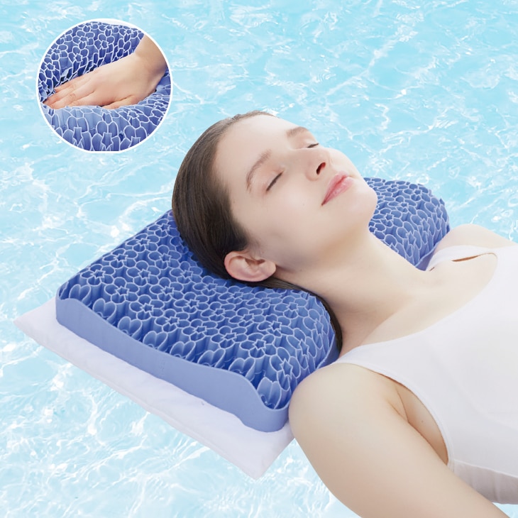 高さが変わるゲルウェーブピロー｜ファミリー・ライフ公式通販