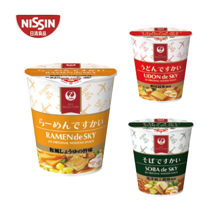 JALミニカップ麺 15食 うどんですかい らーめんですかい そばですかい