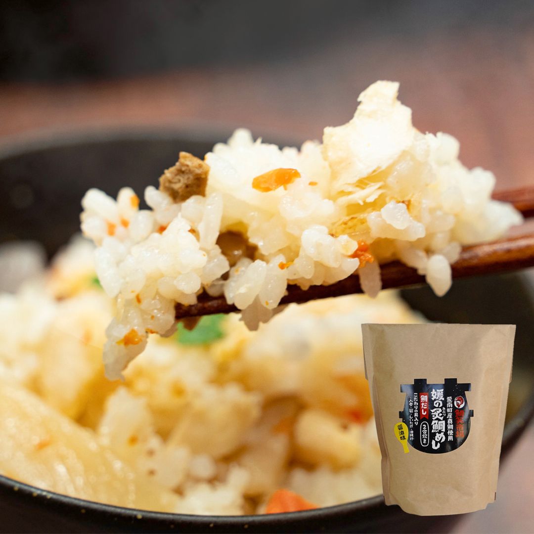 鯛笑市場】媛の炙鯛めし（醤油味） | 鯛笑市場 | 愛媛の名物通販FMマルシェ