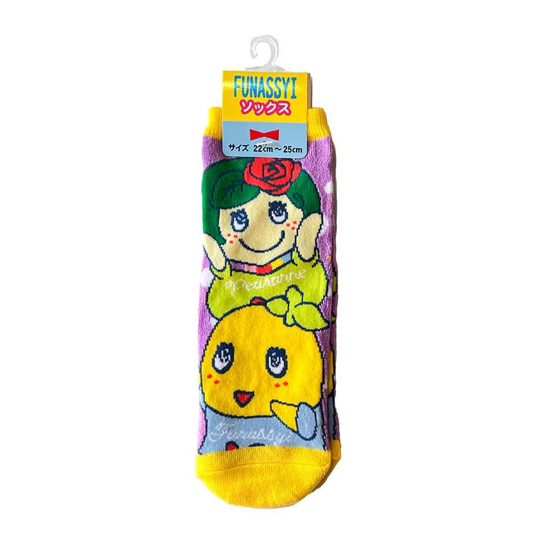 FL ふなっしーソックス水玉(ふなっしー&ペアンヌ)