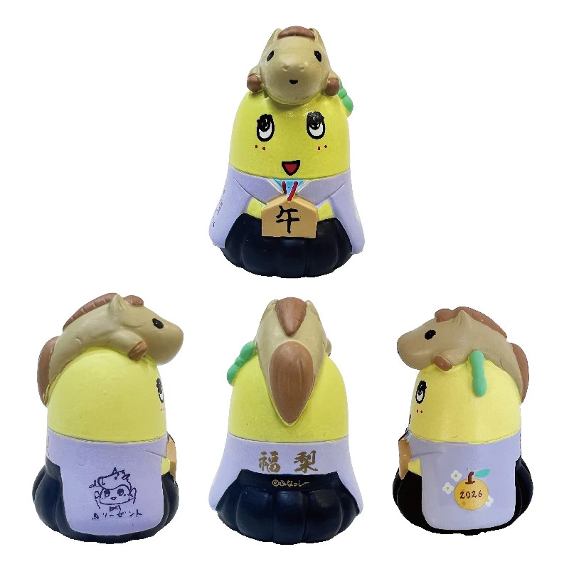 FL 午年ふなっしーポリフィギュアマスコット(紫)