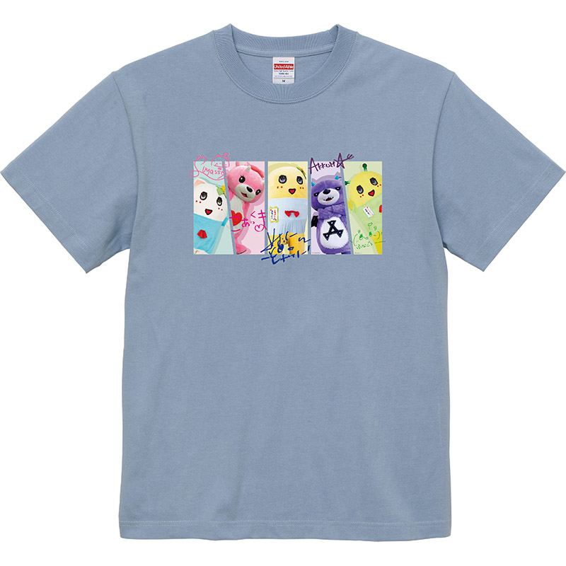 FL 札幌ふなっしーキャラコラボ Tシャツ(アシッドブルーXL)