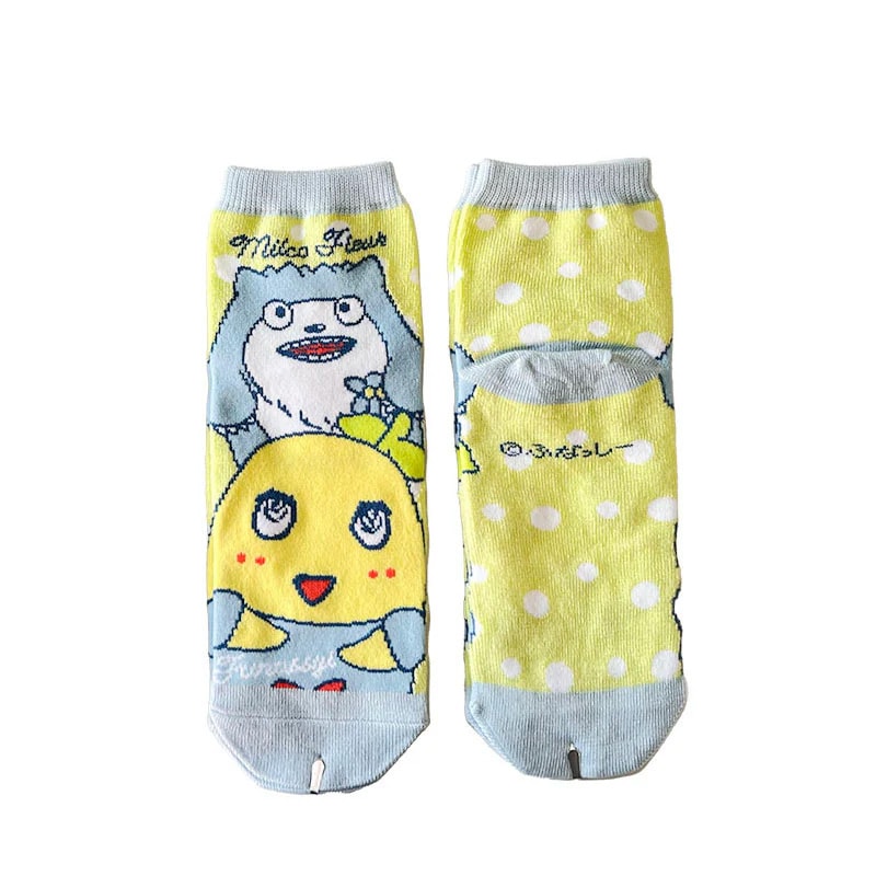 FL ふなっしーソックス水玉(ふなっしー&ミルコ)