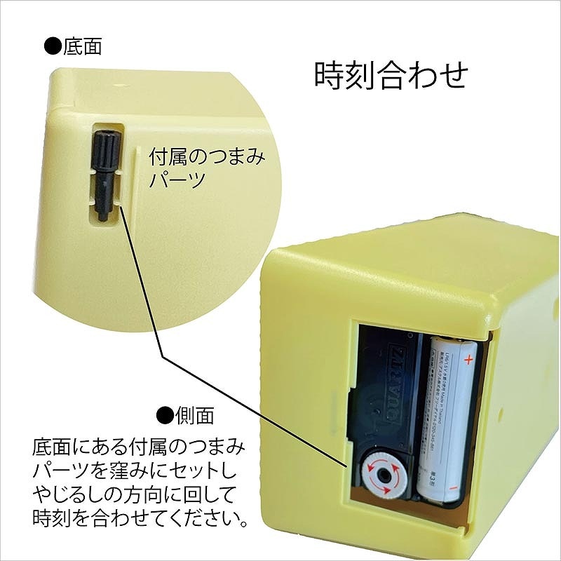 ふなっしーのパタパタクロック