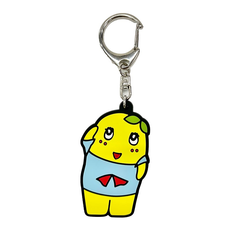 ふなっしーLAND ラバーキーホルダー(敬礼)-ふなっしーLAND 公式WEB SHOP