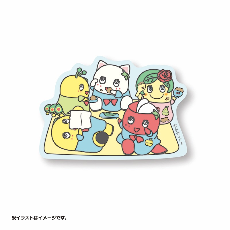 ふなっしー ハチャメチャようちえん ステッカー（みんなでおままごと 