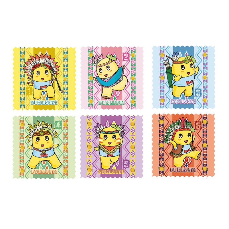 FL インディアンふなっしーメガネクロス（全6種）ブラインド商品 
