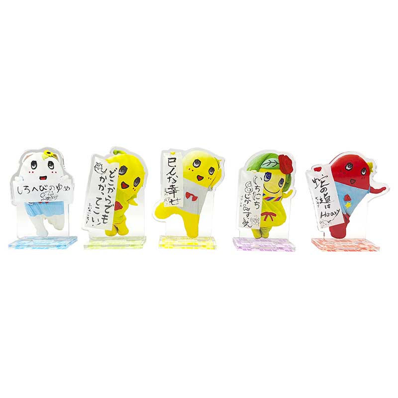 ふなっしー OSAKA10thふなっしートラ柄当たりアクリルスタンド ふなっし