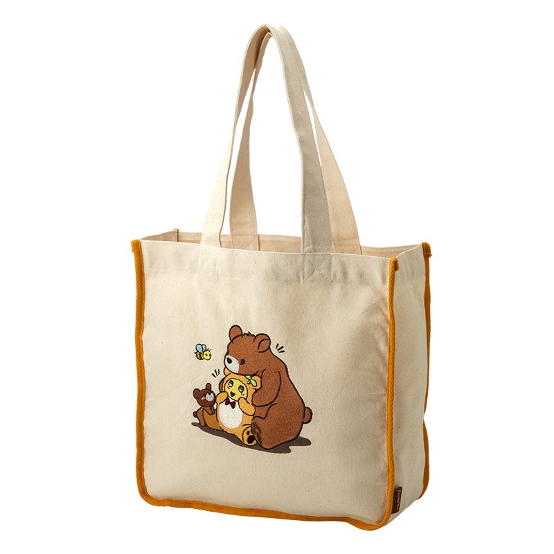森のふなくま 刺繍トートバッグ バッグ ポーチ ふなっしーland 公式web Shop 森のふなくま 刺繍トートバッグ バッグ ポーチ ふなっしーland 公式web Shop