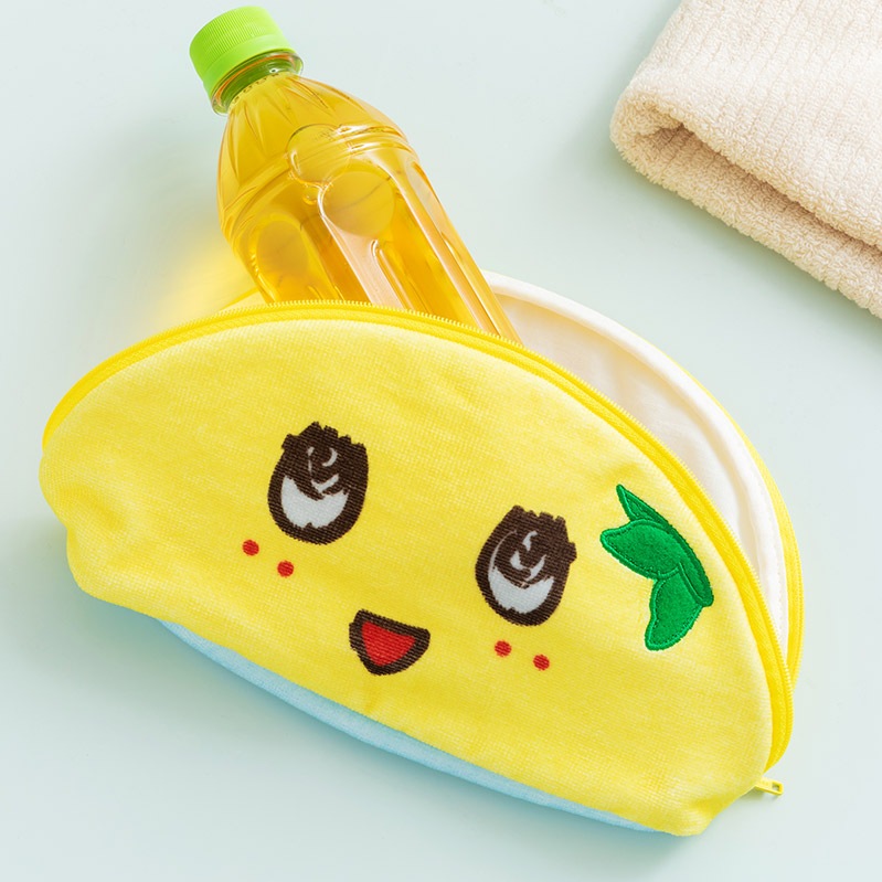 ふなっしー ふわふわタオルポーチ すべての商品 ふなっしーland 公式web Shop
