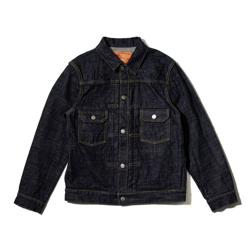 FOB factory デニムジャケット F2378 G3 size =40 F2378 G3 DENIM 2ND JK | HERITAGE DENIM | FOB FACTORY OFFICIAL STORE