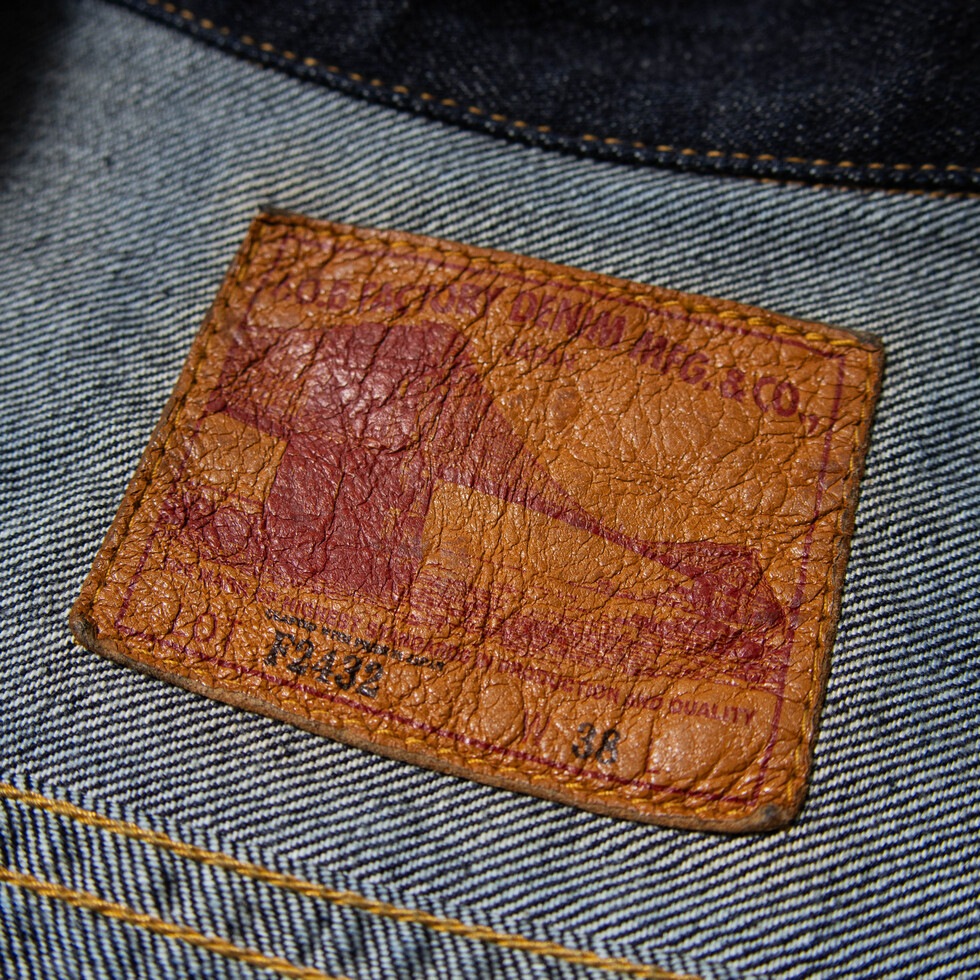 F2432 SELVEDGE GARAGE DENIM JK