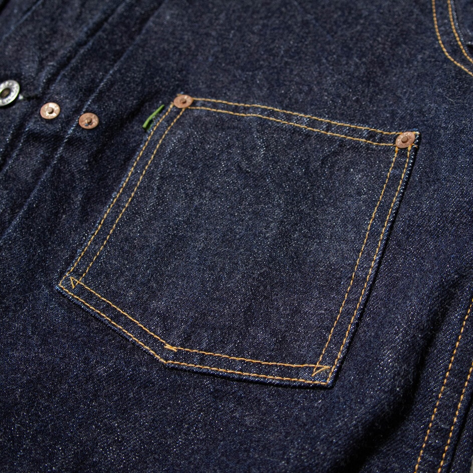 F2432 SELVEDGE GARAGE DENIM JK
