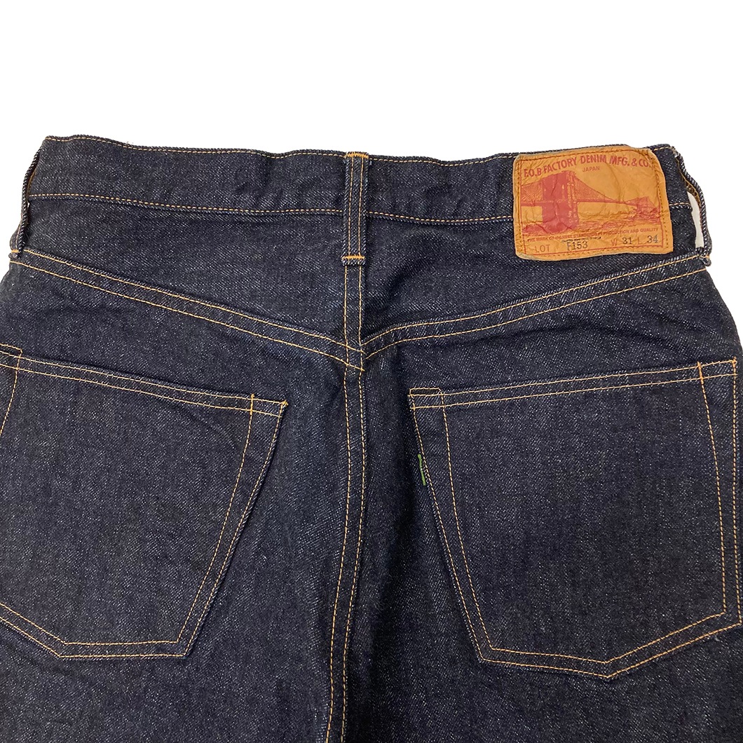 F153 SELVEDGE DENIM TAPERED 5P