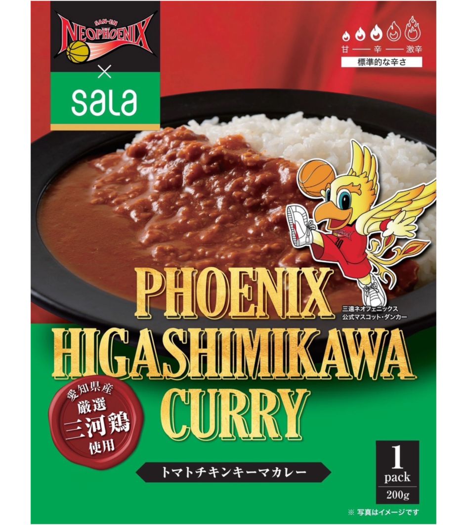 フェニックス東三河カレー 5個