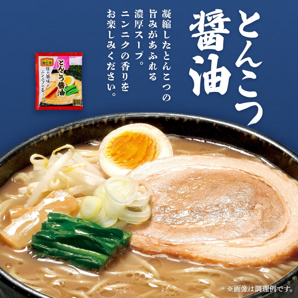 【組み合わせが選べる】麺好亭スープ ２ケース（２０パック／１ケース）