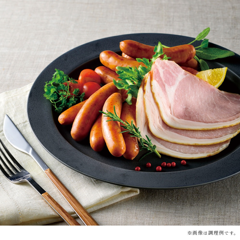 「那須さらり豚」使用　那須ギフトセット（ＮＳＢＳ－６０Ｂ）