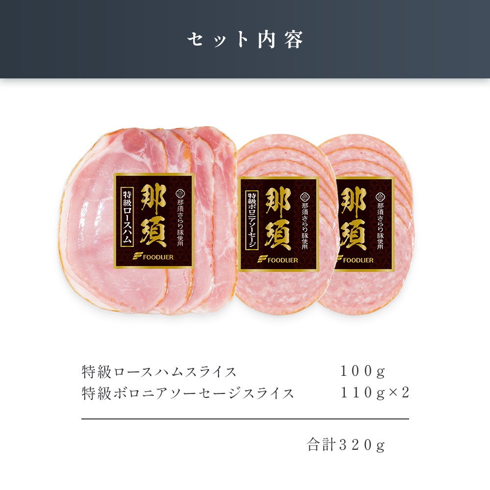 「那須さらり豚」使用　那須お試しセット（ＮＳＢＳ－１７ＥＣ）