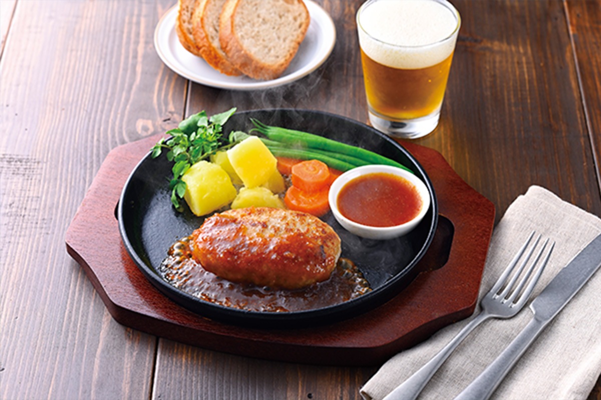 あぐー豚ハンバーグセット