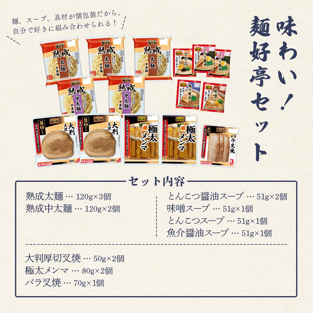 味わい!麺好亭セット